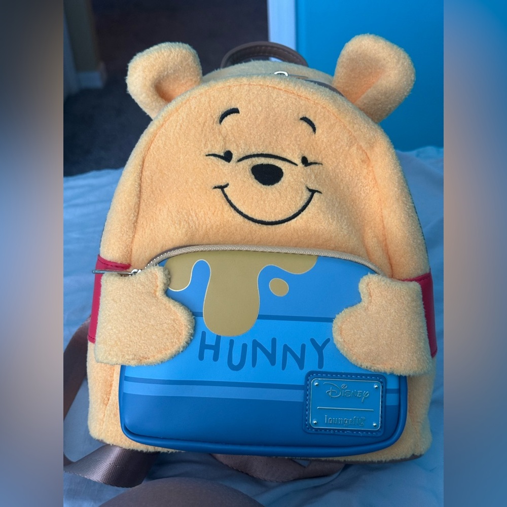 Disney Winnie the Pooh Fuzzy Loungefly